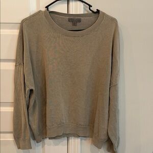 BAREFOOT DREAMS Sunbleached Crewneck Pullover In Beach Rock, size S